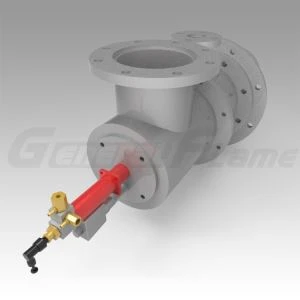 Biogas Kub-Lub Tshav Kub Tube Burner
